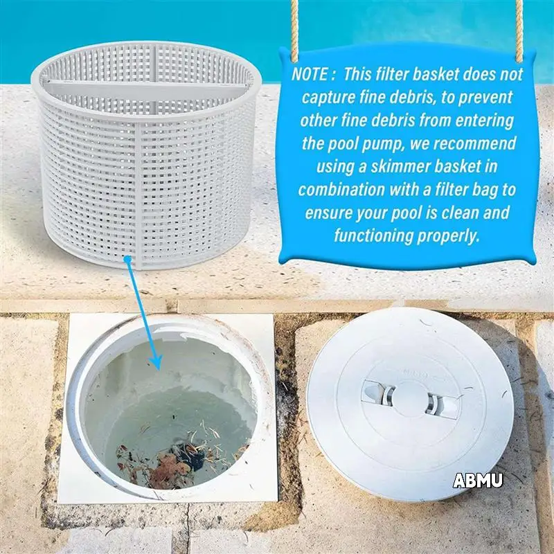

2X Skimmer Basket Remove Leaves Skimmer Filter Basket For Swimming Pool For Pond For Hayward SPX1082 B-152