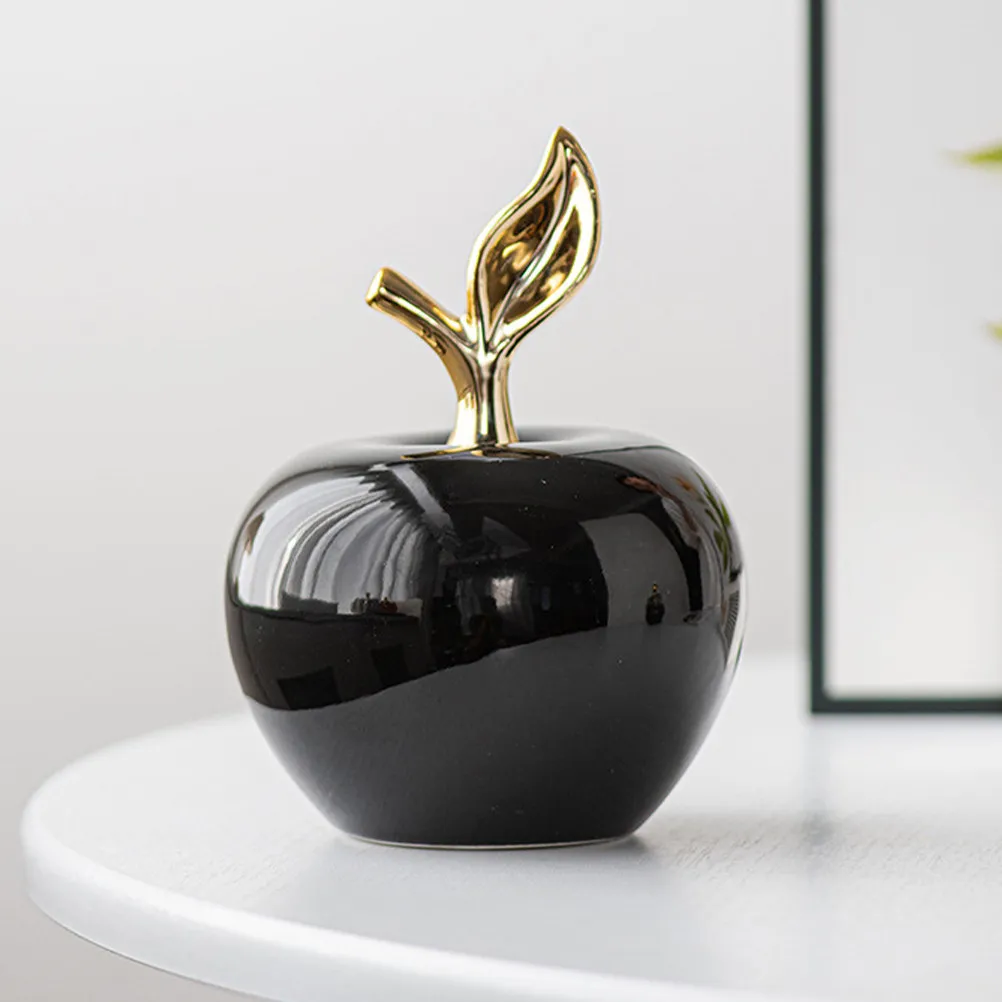 Ceramic Decoration Lifelike Realistic Fruit Ornament for Home Office Car Bar Hotel Living Room Bedroom Desktop Photography