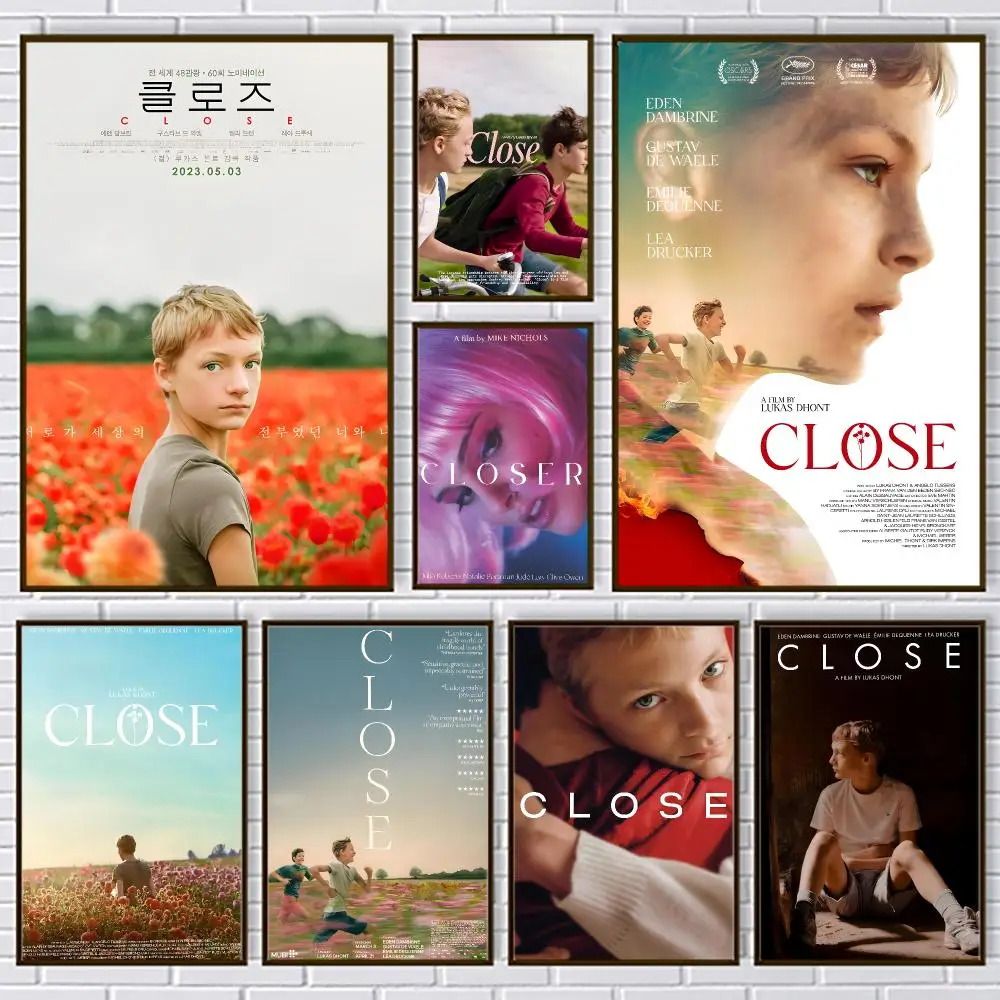 Drama Movie Close Poster PP Paper Wall Art for Living Rooms Bars Cafes Stylish Home Decor Gift