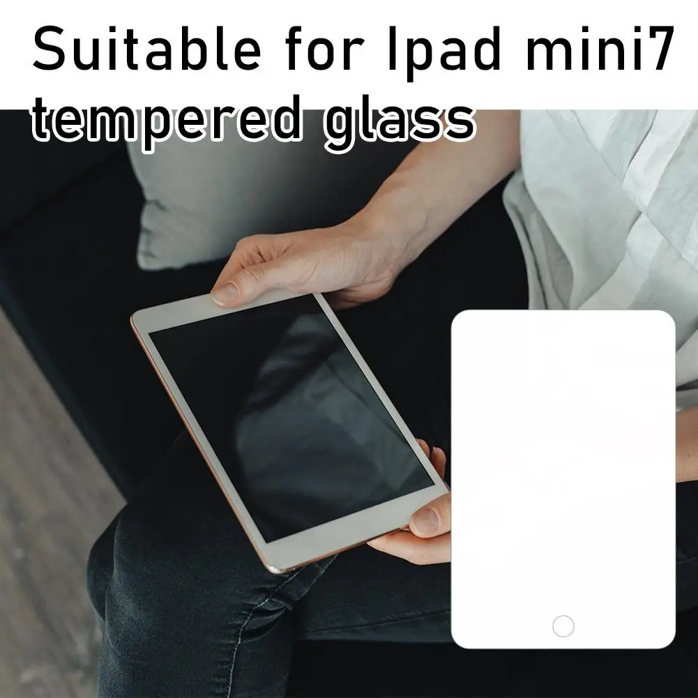 For Apple IPad Mini 7 2024 HD Curved Tempered Film Anti-drop Dust-proof Anti-scratch 1/2/3Pcs Anti-fingerprint And A5U4