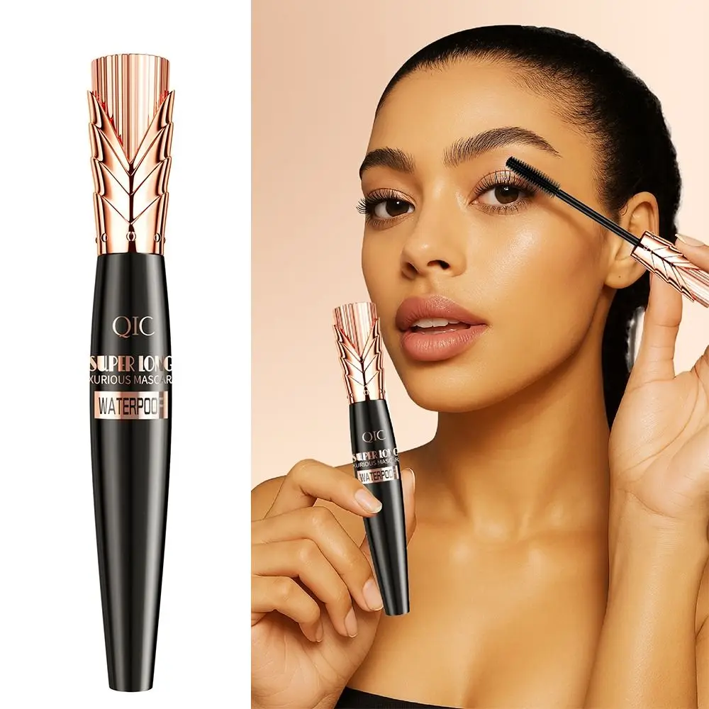 Mascara Smudge-Proof Volume Mascara Natural Look Clump-Free Waterproof Mascara Waterproof 5D Curl Extension Mascara Daily Use