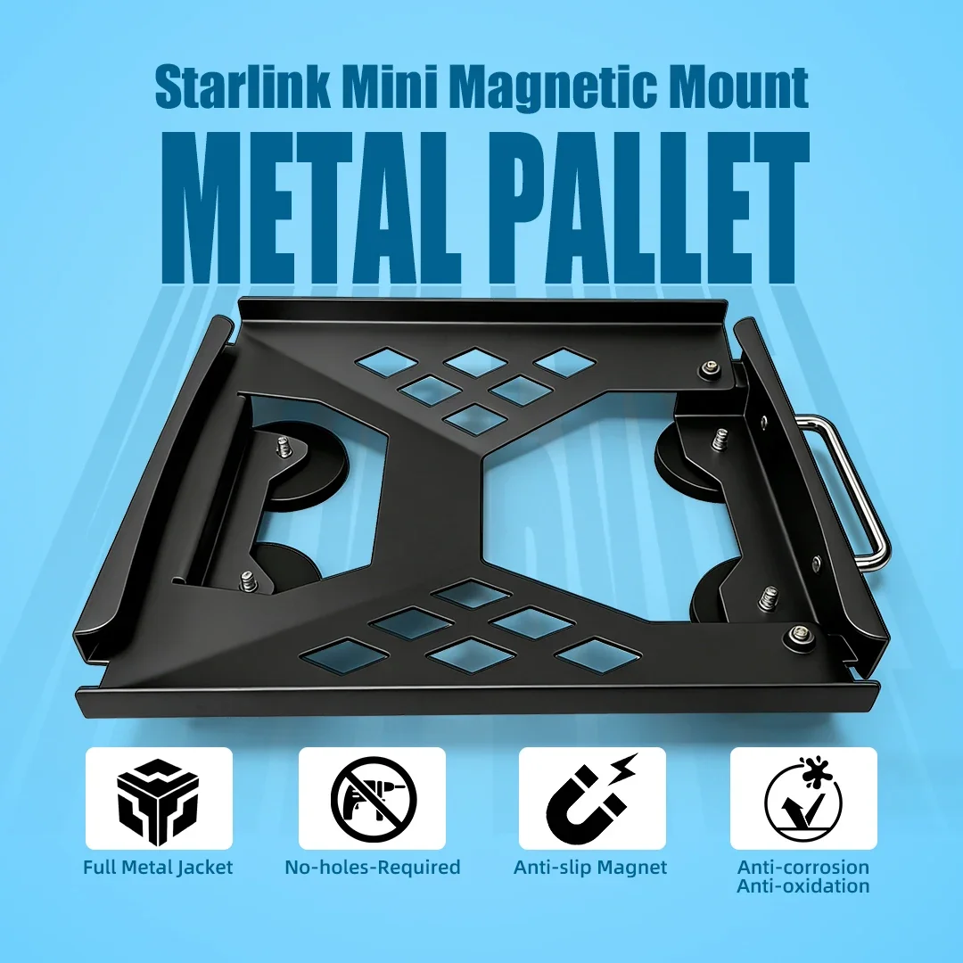 Starlink Mini Mount Magnetic Car Mount Accessories Roof Mount Kit for Starlink Mini Dish Sunroof Mounting Kit