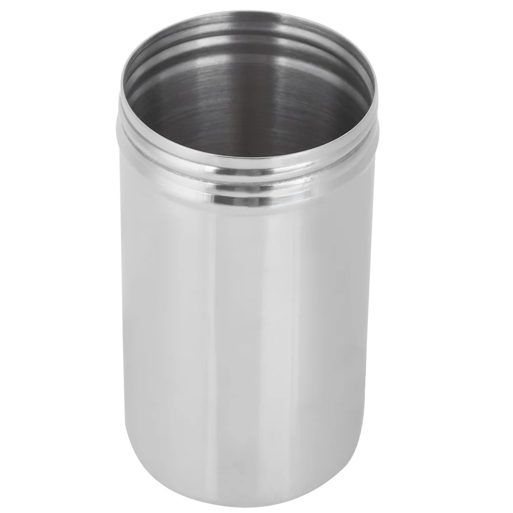 Stainless Steel Sealed Jar 304 Stainless Steel Sealed Storage Jar Portable Tea Coffee Beans Container Sealed Storage Container