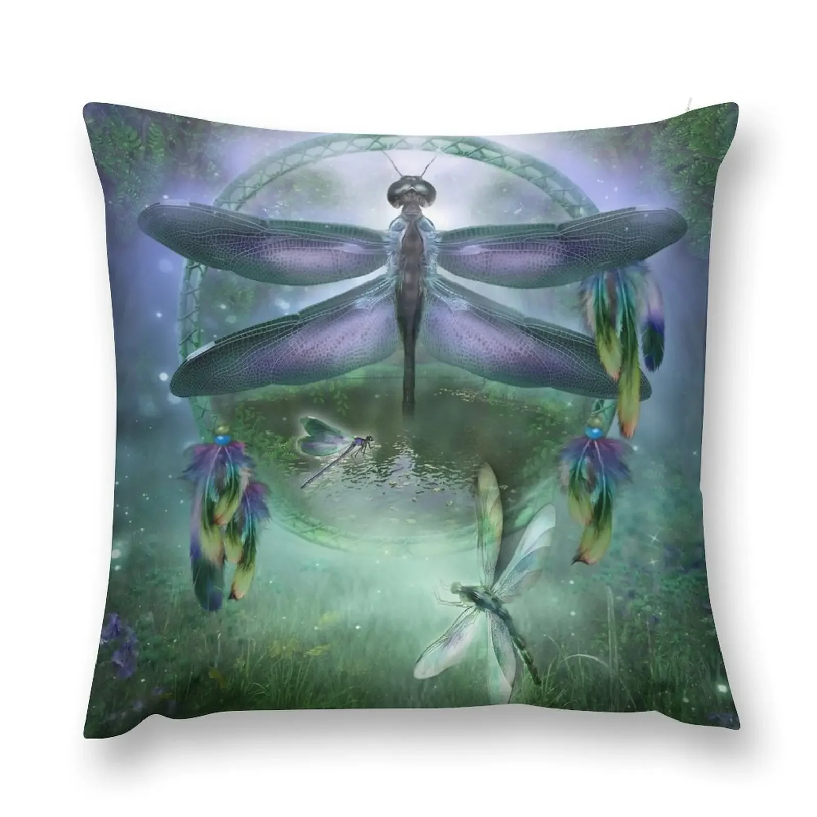 

Dream Catcher - Wind Dancer Throw Pillow luxury decor Pillowcases Bed Cushions Custom Cushion Photo pillow