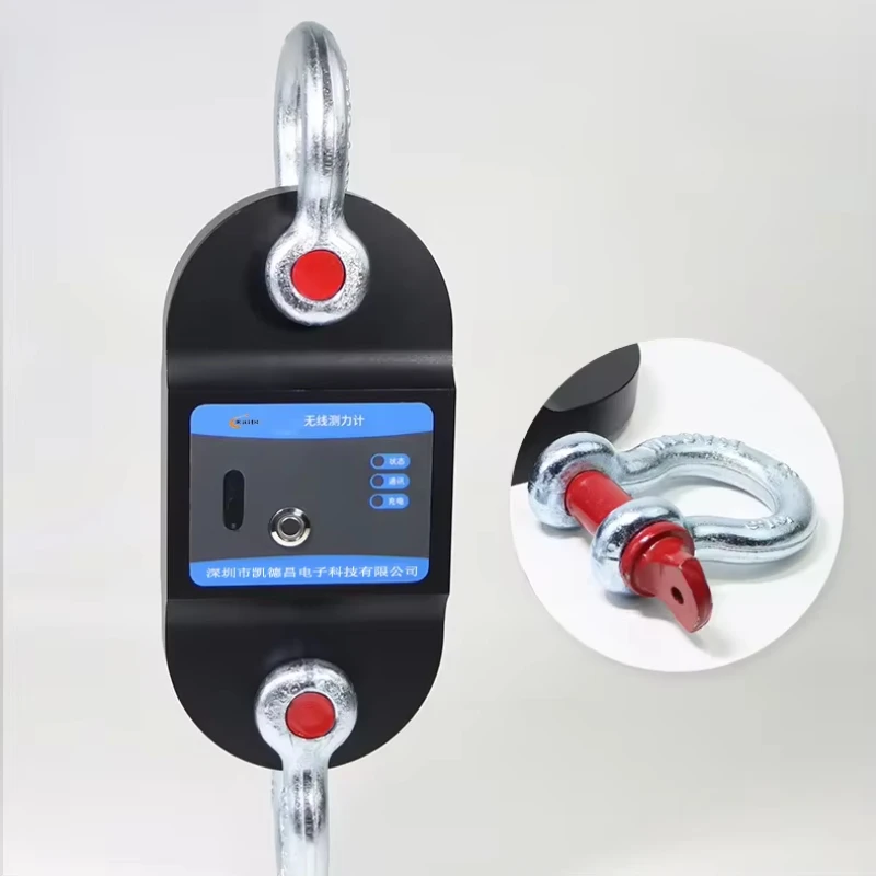 LCD Digital Wireless Crane Weighing Sensor Self-Contained 1/2.5/5T Display Electronic Force Sensor Sensors Load Cells