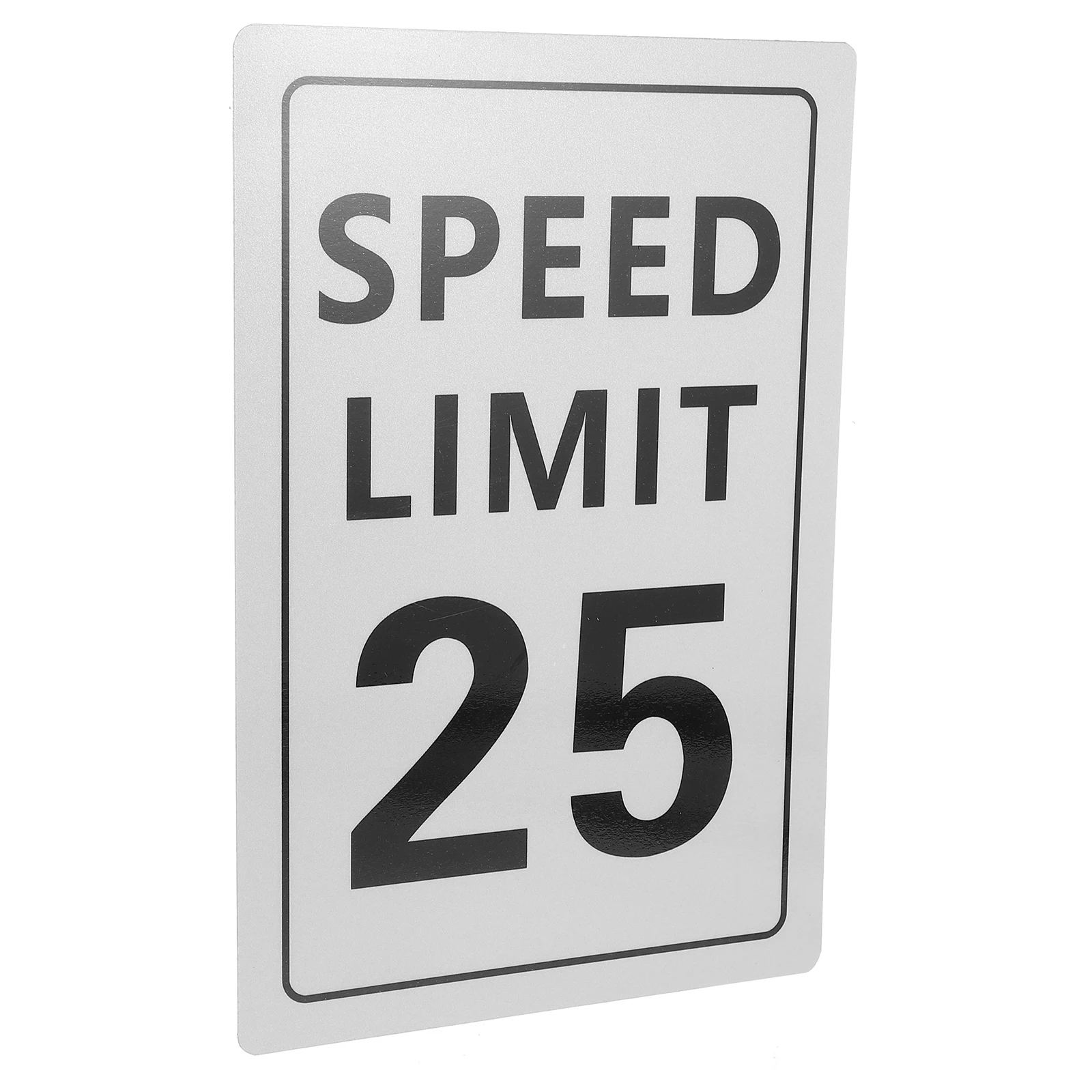 Speed ​​limit Sign Road Signs Safety Reflective Slow down for Driveway Traffic Street