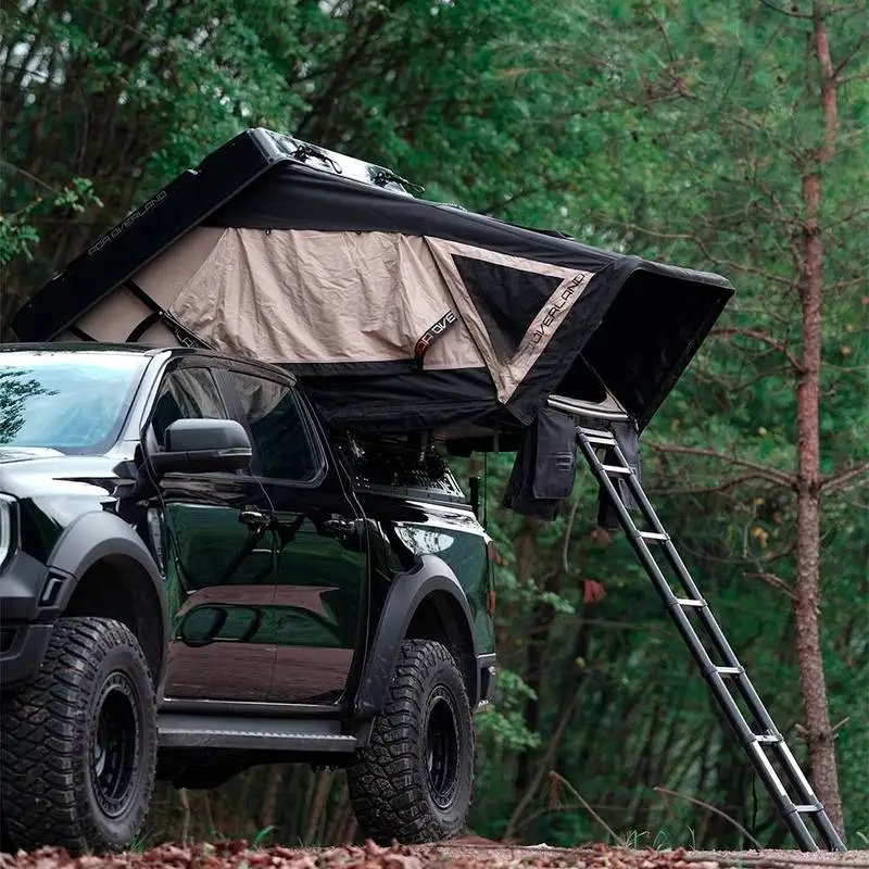 ABS Water Resistant Hard Shell Top Roof Mound-Rnt Waterproof 4X4 Family Car Rooftop Tent