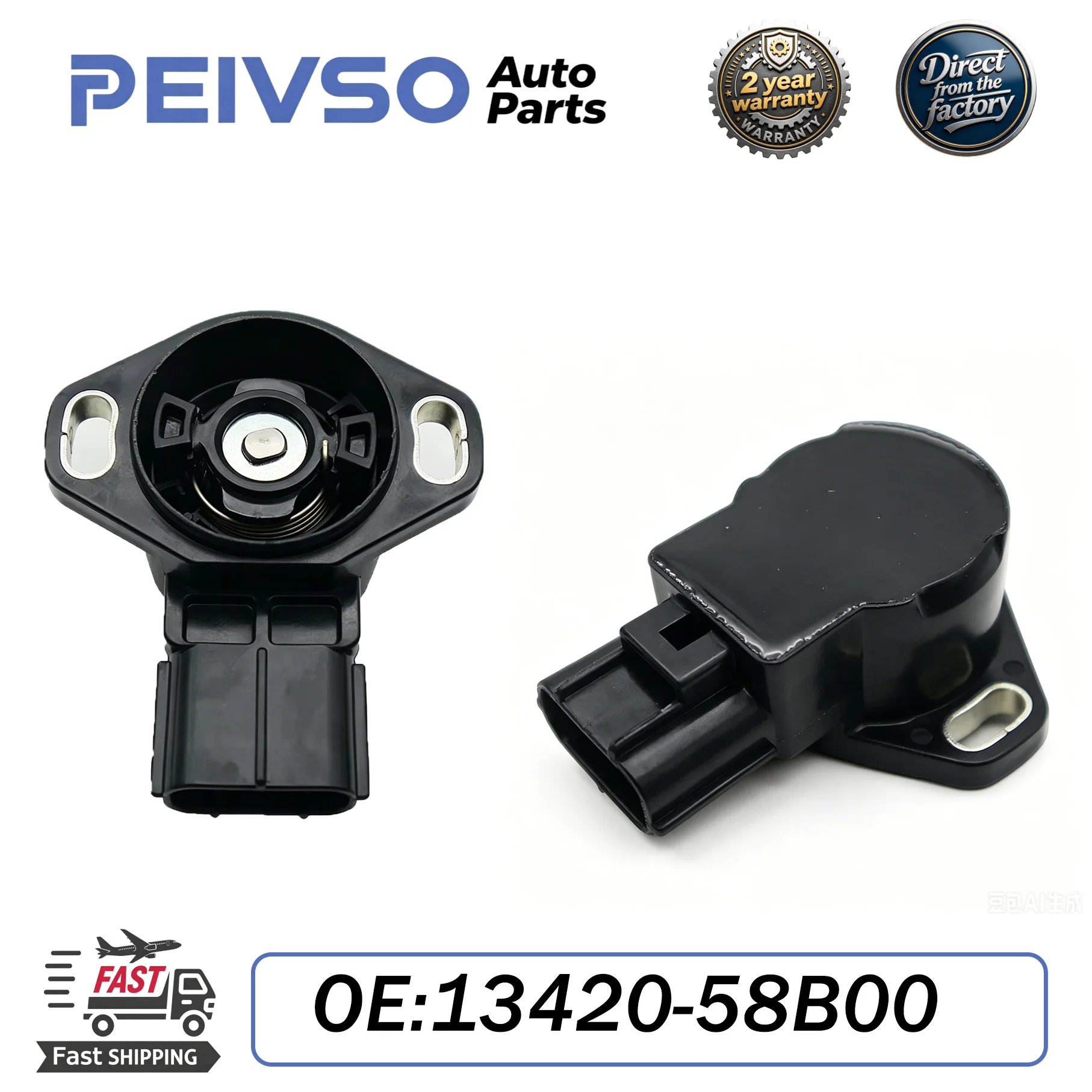 

13420-58B00 New Throttle Position Sensor For Suzuki Sidekick X-90 Geo Tracker 1.6 1992-1998 1342058B00 13420 58B00