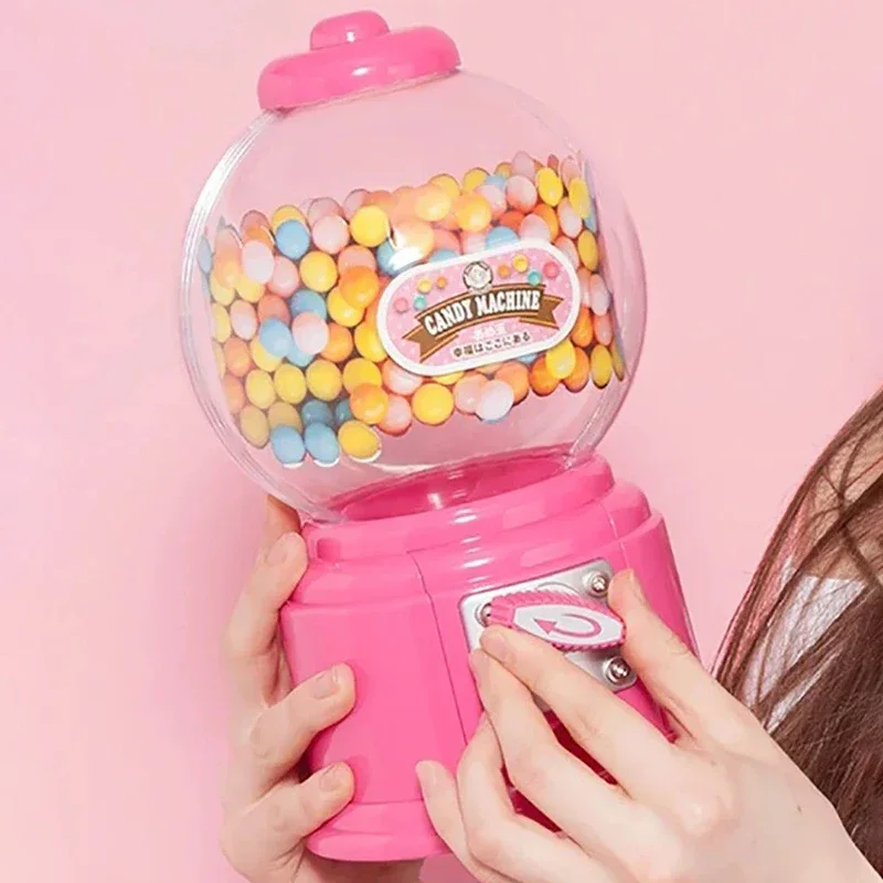 Cute Piggy Bank Candy Machine Dispenser Children Coin Storage Sweets To Eat Original Girl Piggy Money Box Home and Decoration