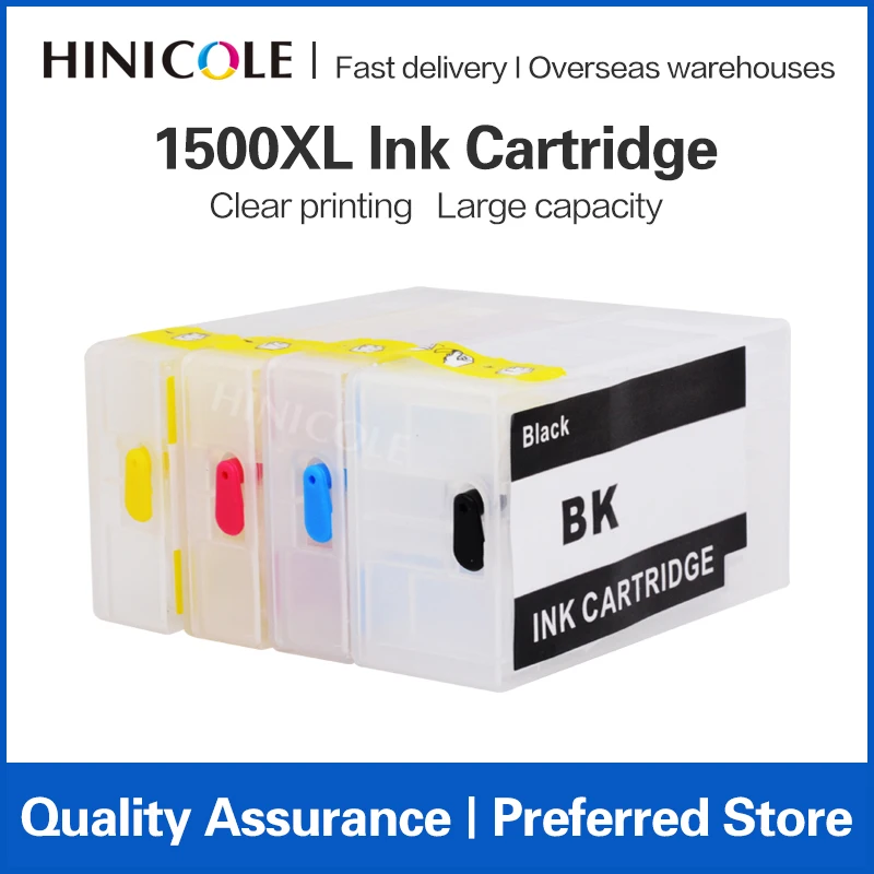 PGI-1500 1500XL PGI-1500XL Refillable Ink Cartridge With ARC Chips For Canon MAXIFY MB2050 MB2150 MB2350 MB2750 Printer
