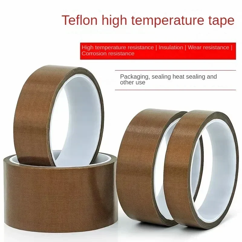 

High-temperature Resistant Adhesive Tape Insulation Wear-resistant Vacuum Sealing Machine Brown Colored Tape