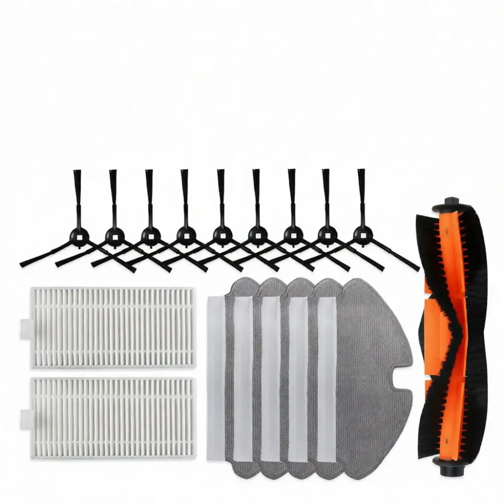 For Dreame Mova M1 Robot Vacuum Cleaner Accessories Kit Rolling Brush Side Brushes Filter Mop Replacement Items
