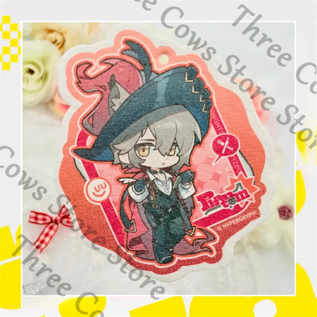 Arknights Nymph Mizuki CEOBE Phantom Typhon Leizi The Thunderbringer‌ Cosplay Anime Cellulose Sponge Scouring Pad Accessories