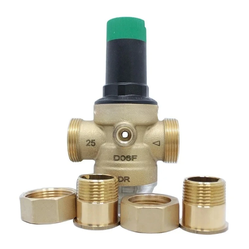 

D06F DN25 Pressure Reducing Valve With Balanced Seat and Set Point Scale for Water Supply System