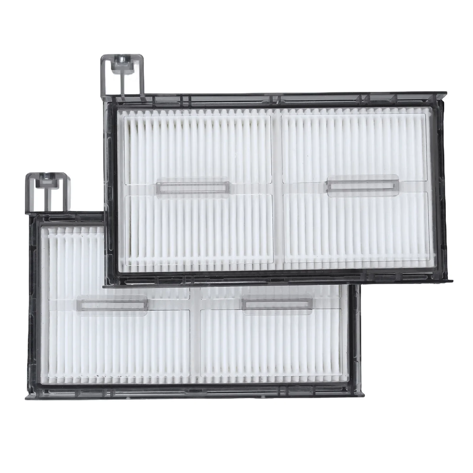 2 шт., черный + белый фильтр, улучшенная фильтрация для Eufy X8 Pro Series X8 Pro SES, подметальная машина, аксессуары для пылесоса