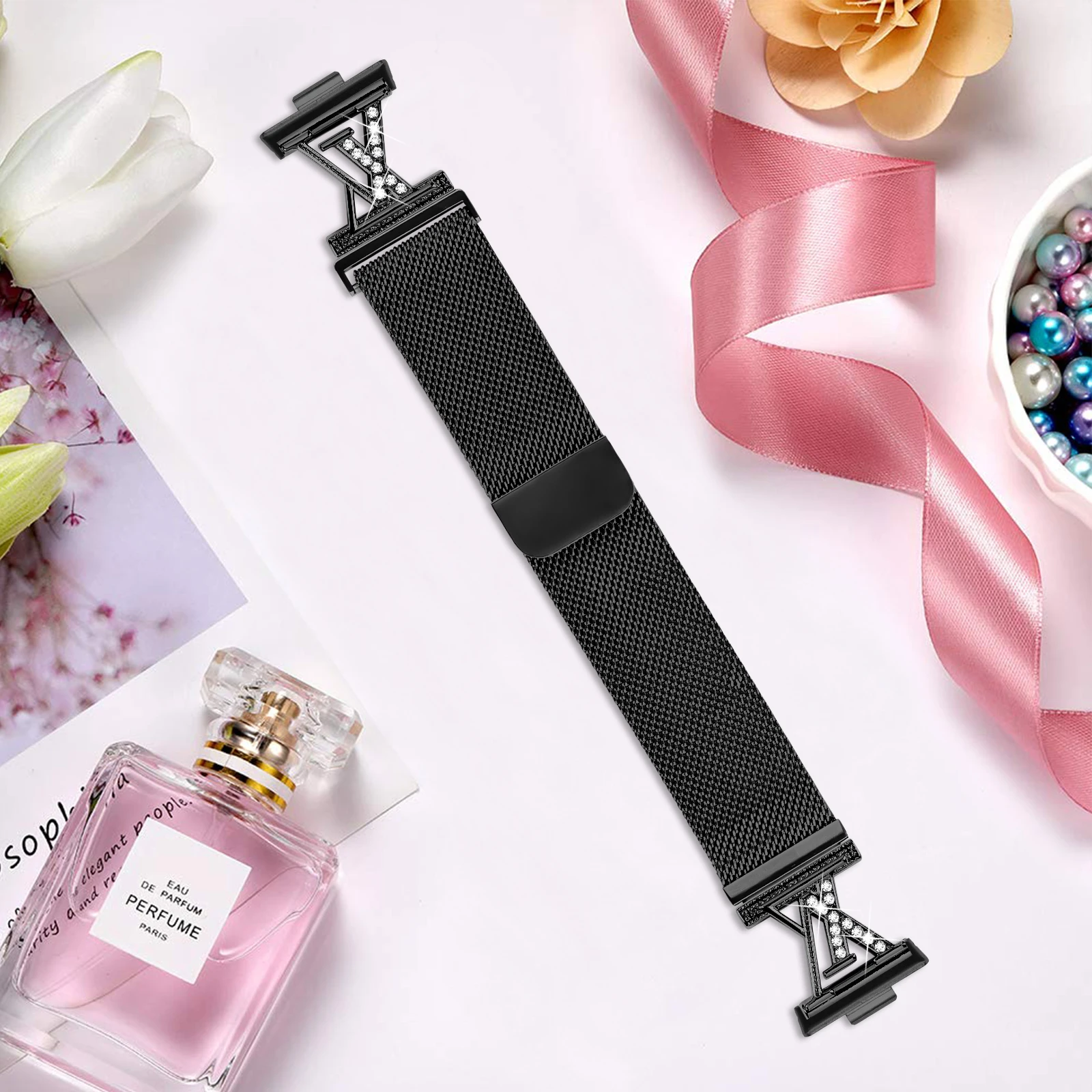 Миланский ремешок для часов Huawei Fit3 fit4 4pro, сменный браслет из нержавеющей стали, магнитный для часов Huawei fit3/4, аксессуары