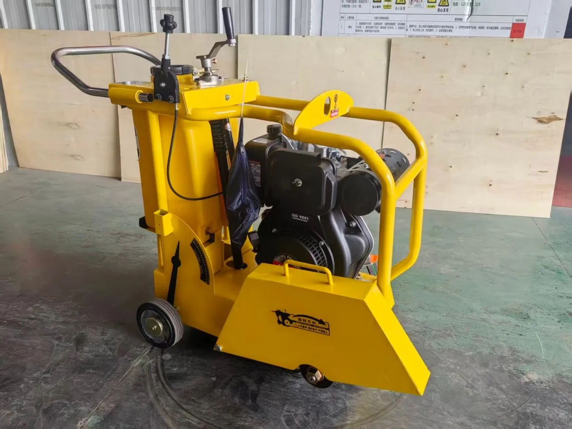New High-Power 9700W Water-Cooled Diesel Engine Road & Ground Renovation Concrete Cutting Machine for Construction