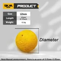 Yellow 12mm-30pcs
