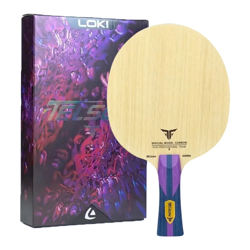 

LOKI TELSON CHINA Table Tennis Blade Professional Inner Force 5 Wood 2 KLC Ping Pong Blade HL5 Structure with Original Box