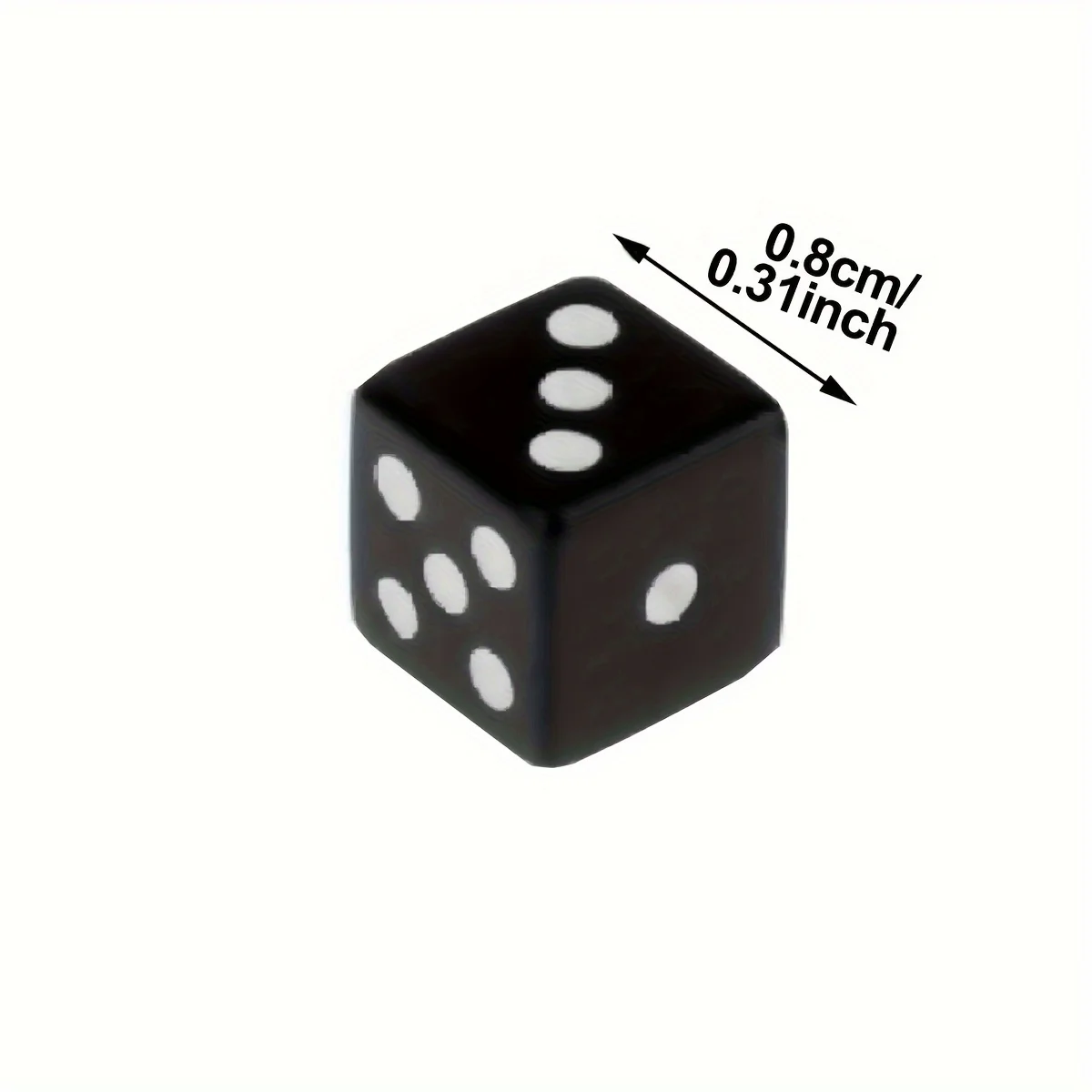 303Pcs 8mm Random Color Mini Square Corner Dice, Tabletop Gaming Cubes For Birthday Party Favors And Social Gatherings ZSY