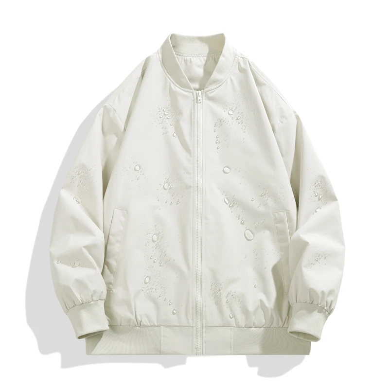 

Jacket Autumn Korean Version New Casual Fashion All-match Men's Jacket Spring Youth Thin Side Seam Pocket Coats