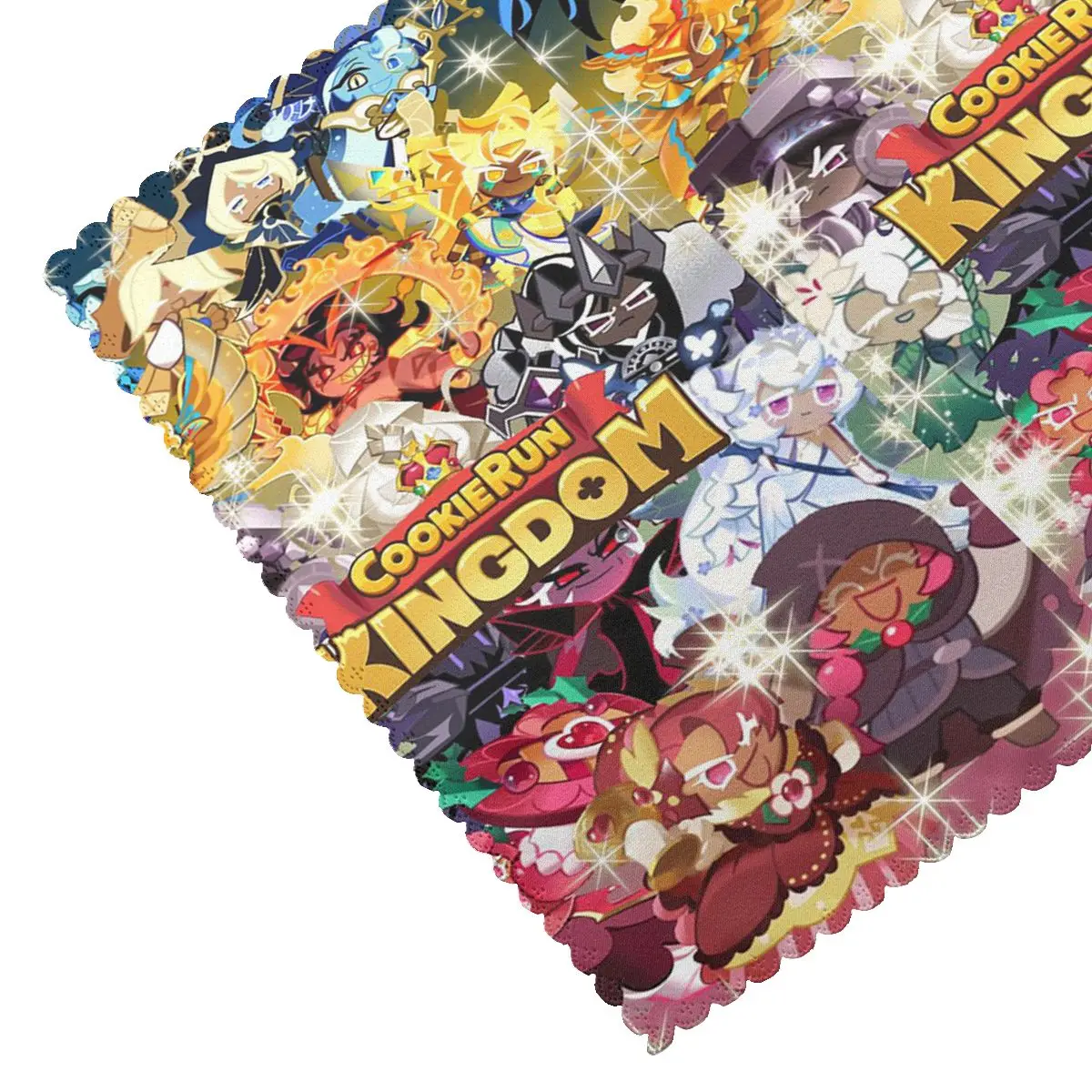 Shadow Milk Cookie Run Kingdom Placemat Non-Slip Plate Mat for Dining Table Bowl Coaster Home Decor Absorbent Mats