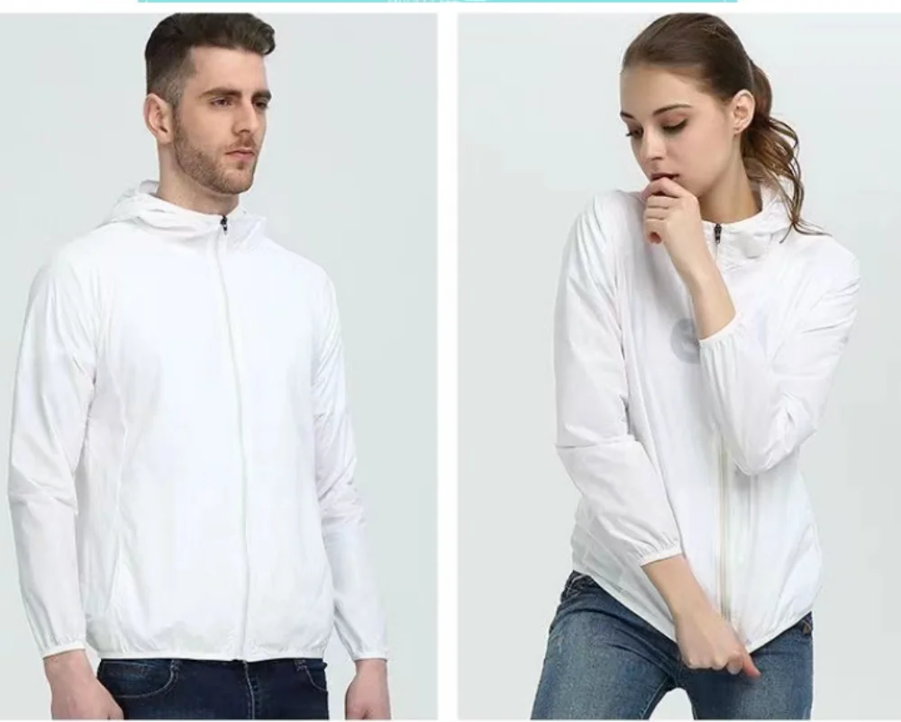 Summer Sun Protection Jacket Fresh Style UPF Fabric Guards Against UV Rays Breathable Comfort Skin Friendly Outdoor Wear
