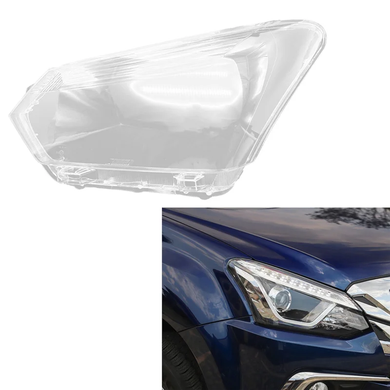 

Hot Selling-Headlight Cover Transparent Headlight Lens Headlight Shell For Isuzu D-MAX 2019 2020 2021,Headlight Cover Transparen