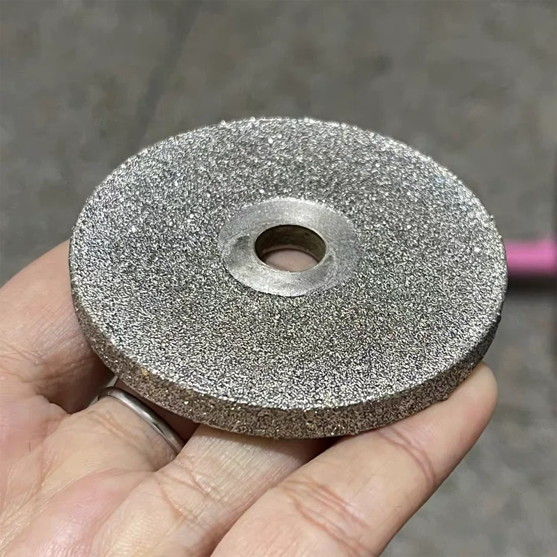 Diamond Grindnig Wheel 60mm Three-sided Diamond Disc Wet & Dry Use for Angle Grinder Tungsten Carbide Alloy Grinding Polishing