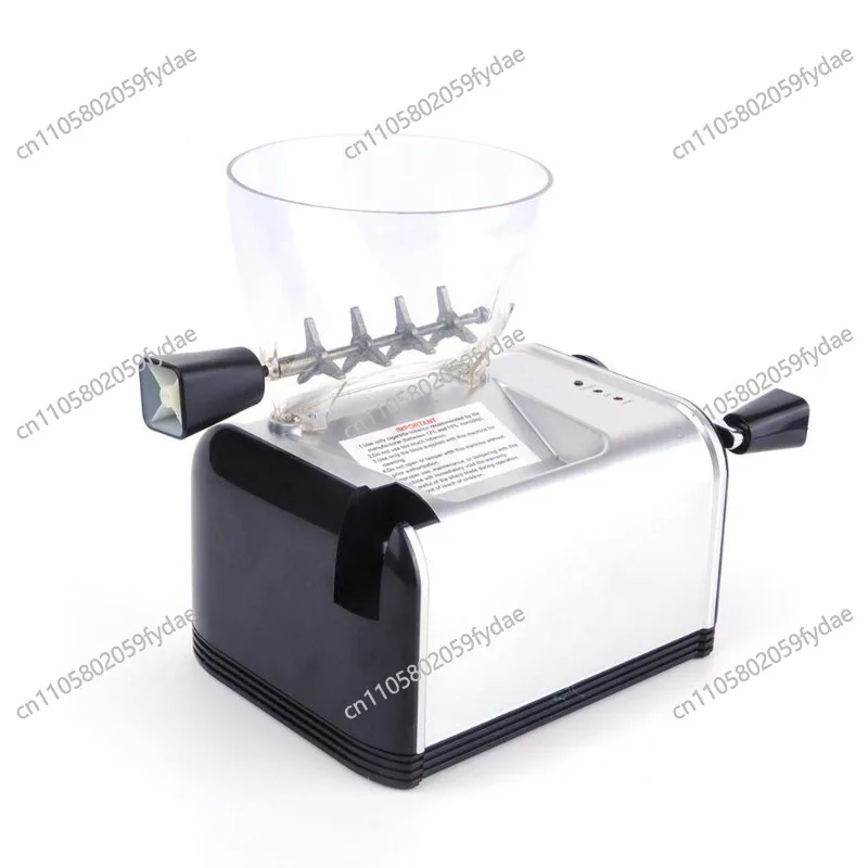 Household Fully Automatic Electric Cigarette Filling Machine Tobacco Specific American Style Silver Simple And Easy To Use