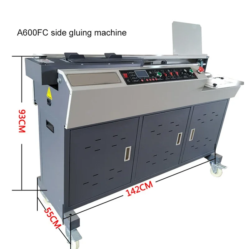 대형 핫멜트 접착제 바인딩 기계, 사이드 접착제 바인딩 기계, 텐더 북, 금융 바인딩 기계, A600FC A3