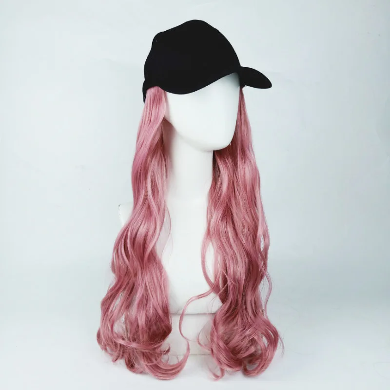 Women's Personalized Style Hat Wig Cover, Comfortable To Wear For A Long Time, Hot Selling In Spring And Summer, Curly Hairstyle