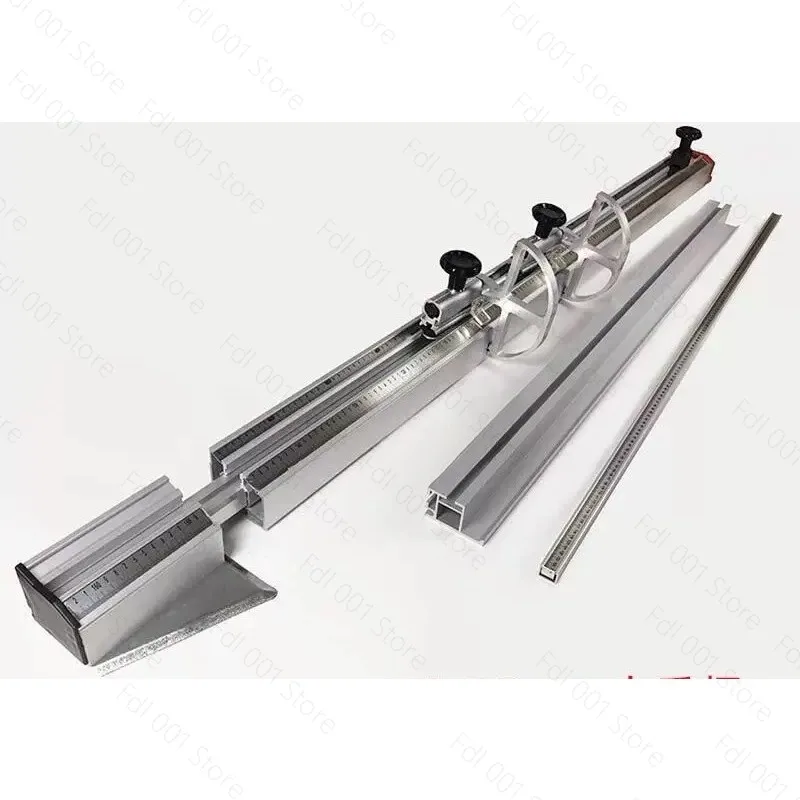 European Telescopic Saw Guide - Precision Panel Push Table Ruler, Woodworking Table Saw Accessories