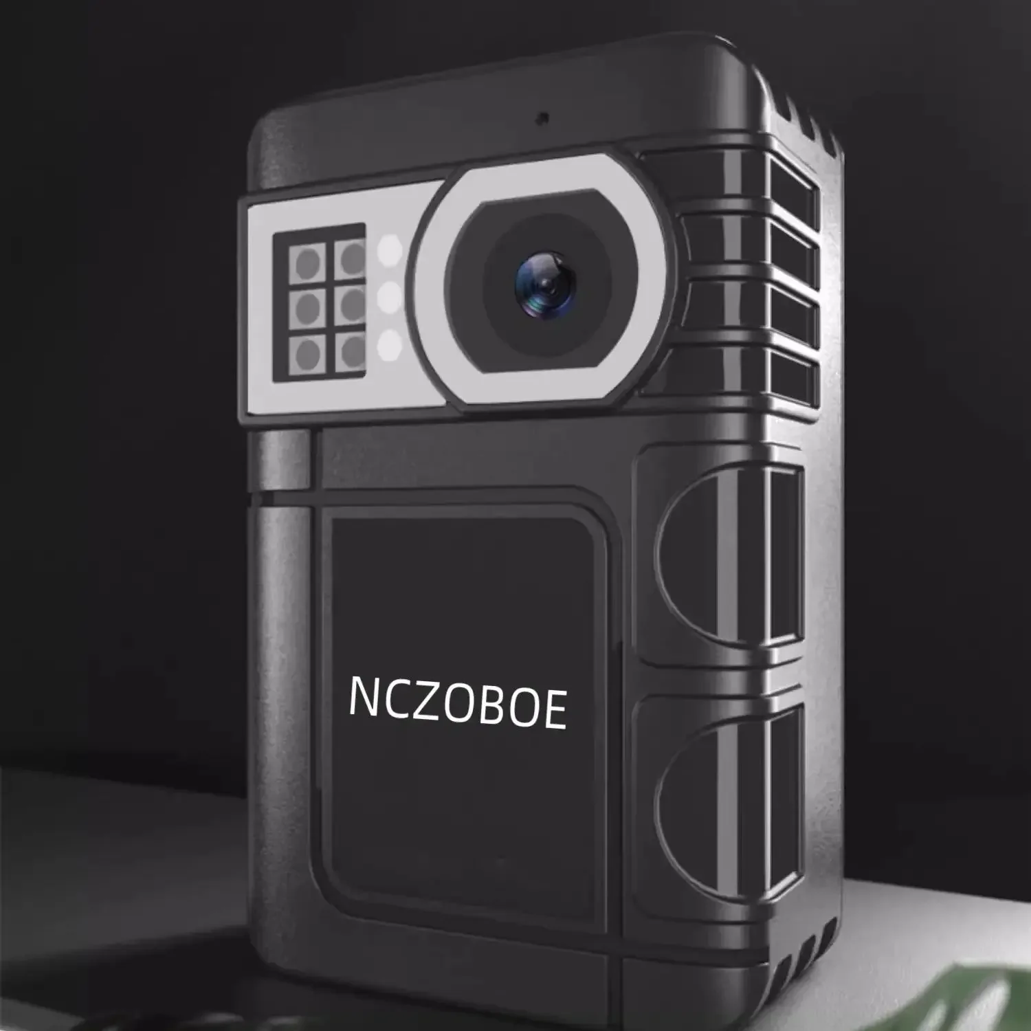 NCZOBOE 1296 2K Portable Police EIS Video Recorder Wide Angle Waterproof Night Vision Body Worn Camera