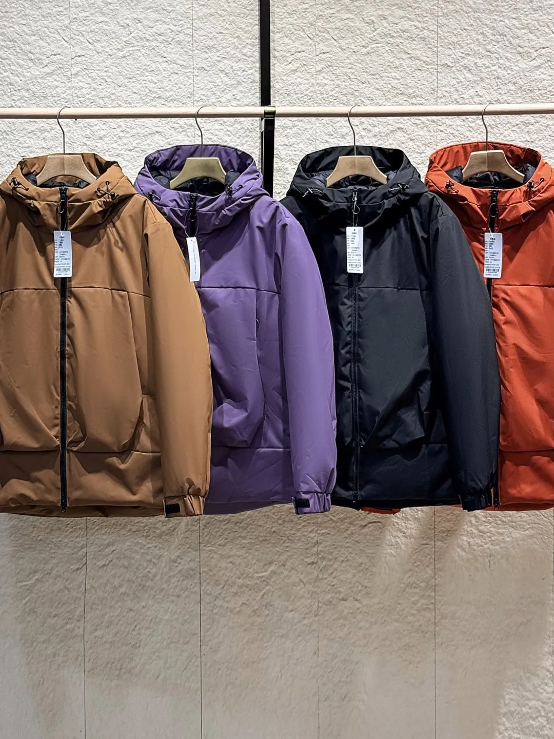 

Высококачественная хлопковая куртка для активного отдыха, водонепроницаемая, теплая, для пар, мужская и женская, с флисовой подкладкой, с капюшоном, приталенного кроя, в городском стиле