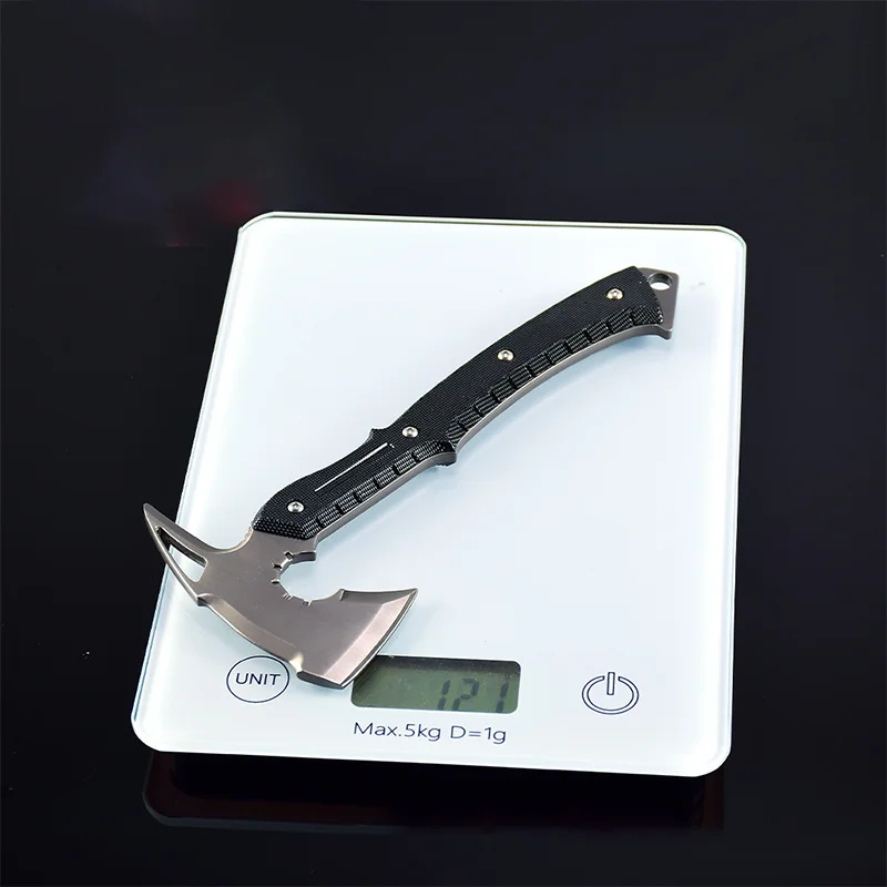 18cm Leon Axe Game Knife Toy Sword Cosplay Props All-metal Crafts Ornament Unsharpened Model Gifts Collections view 4