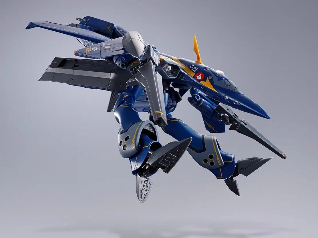 Em estoque, Figura de Ação Bandai DX Super Alloy Macross PLUS YF-21 Swift Garut 3698, Coleção de Presentes