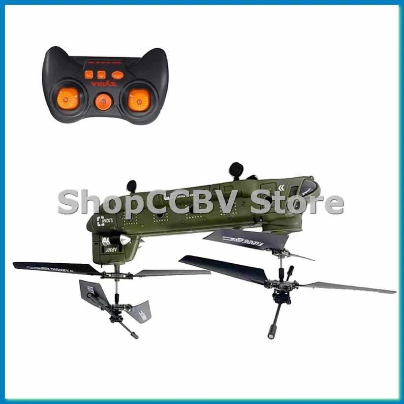 RC Helicopter S026H Double Propeller Fixed-Height Transport Aircraft Rc Airplane Remote Control Toys Gift for Kids-A55K