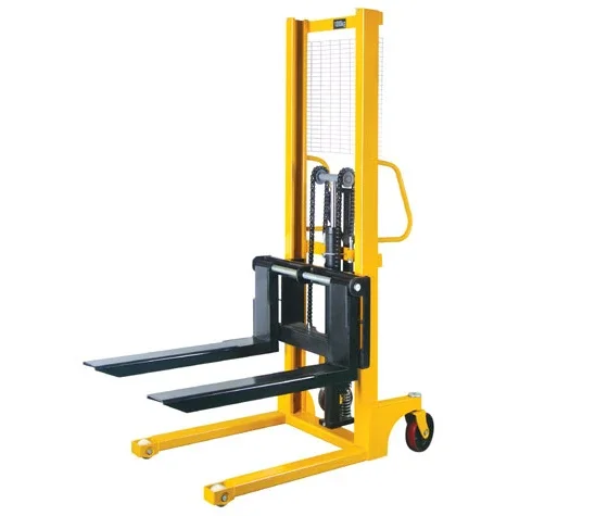 

2023 factory steel manual hydraulic forklift customized supported lifting pallet stacker forklift