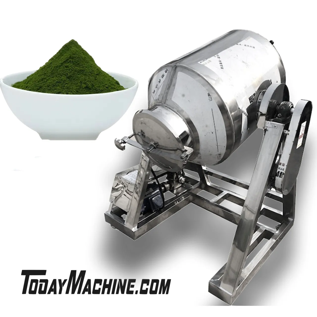 

Double Cone Rotary Conical Mixer Machine For Curry Seasoning Powder