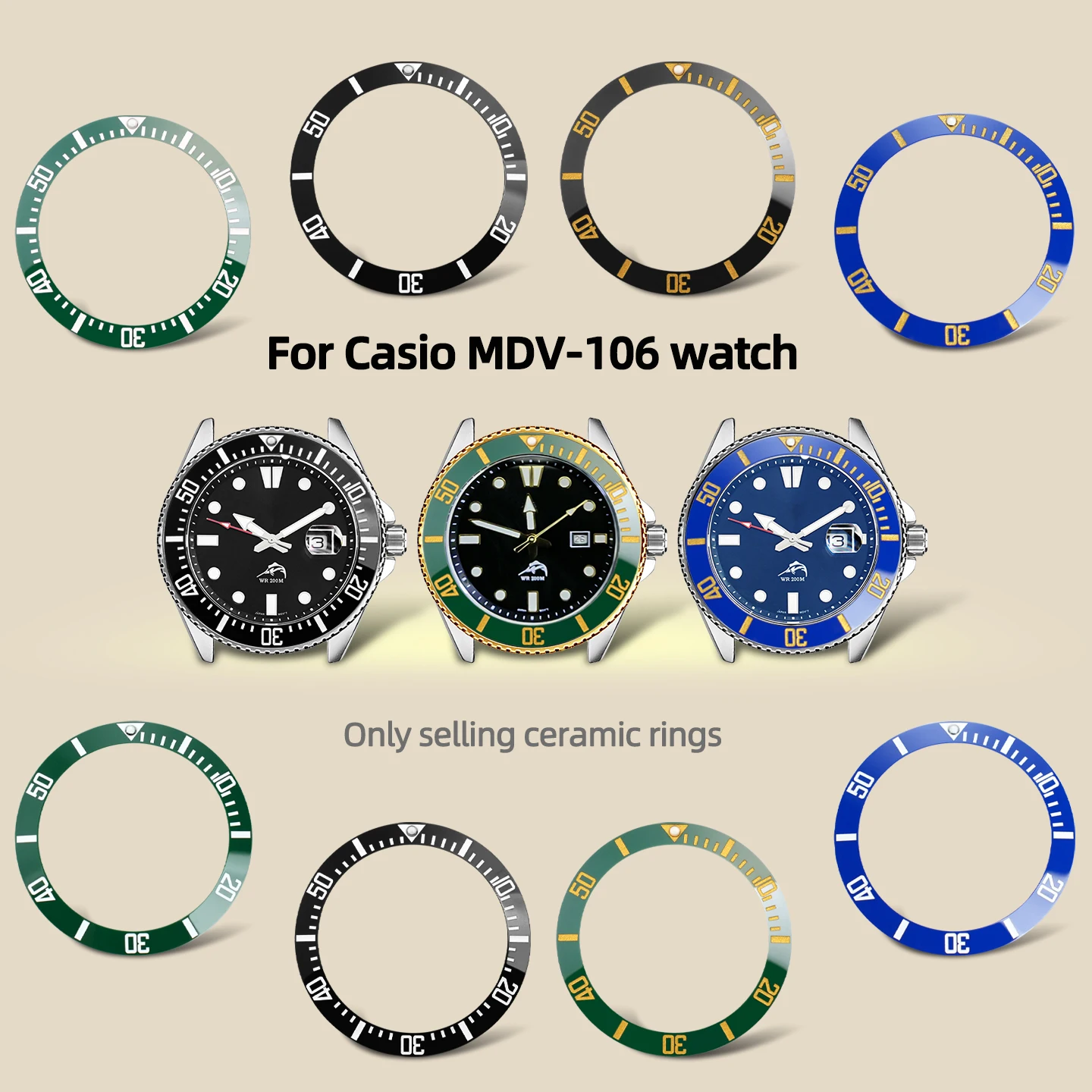 For Casio MDV-106 D…
