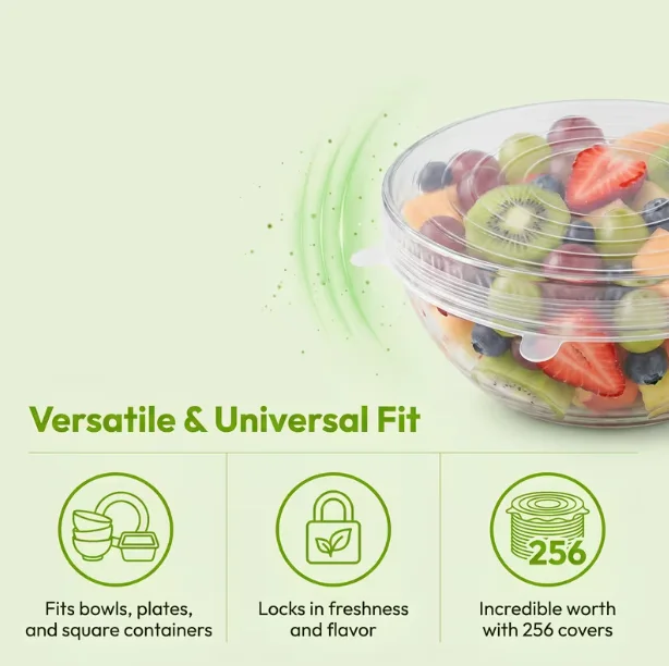 Disposable Elastic Food Covers 2