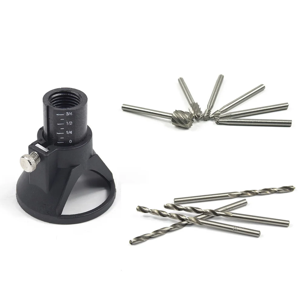 

11pcs Electric Grinding Milling Cutters Wood Carving Locator Drills Rotary Tool Burrs Set For Camping Hiking Tools