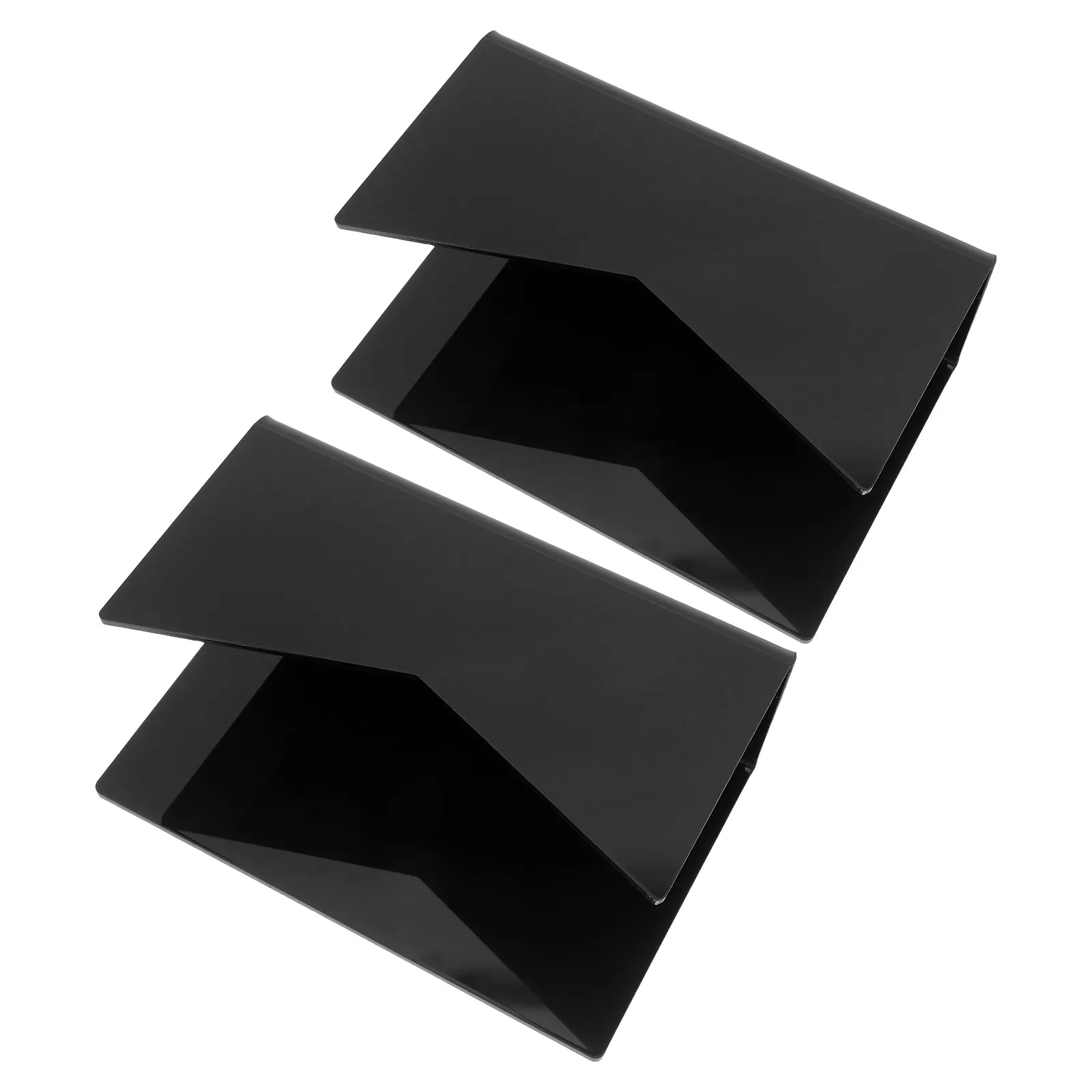 

Набор из 2-х акриловых настольных органайзеров для почты и документов: лоток для писем, подставка для чеков, сортировочная полка для дома и офиса