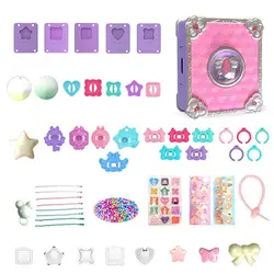 Girls Jewelry Making Kit Bracelet Jewelry Crafting Set With Magic Box Jewelry Making Kits For Girls Keychain Making Kit Kids