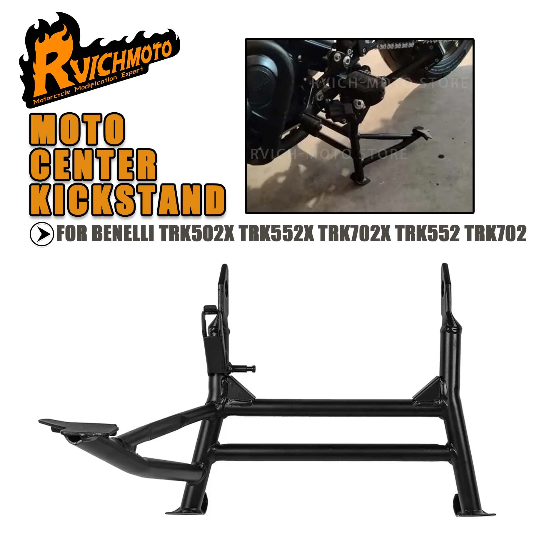 

TRK 502X 702 552 Motorcycle Parking Support Bracket Middle Kick Stand Center Kickstand For Benelli TRK702 TRK552 TRK552X TRK702X