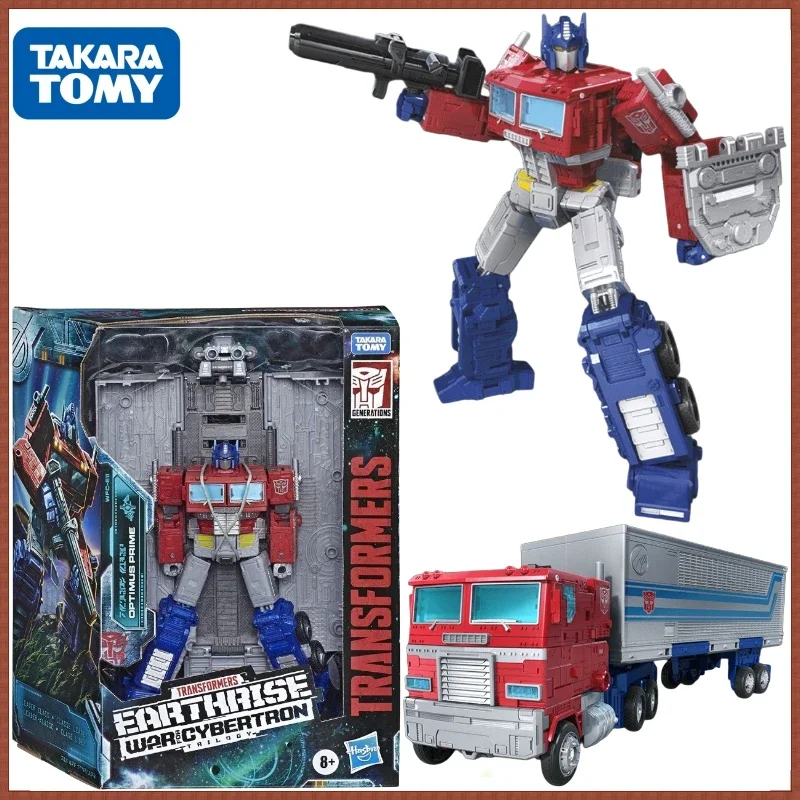 Em estoque tm transformadores série g earthrise WFC-E11 optimus prime coletar figura anime robô anime modelos de ação presente do miúdo ponto