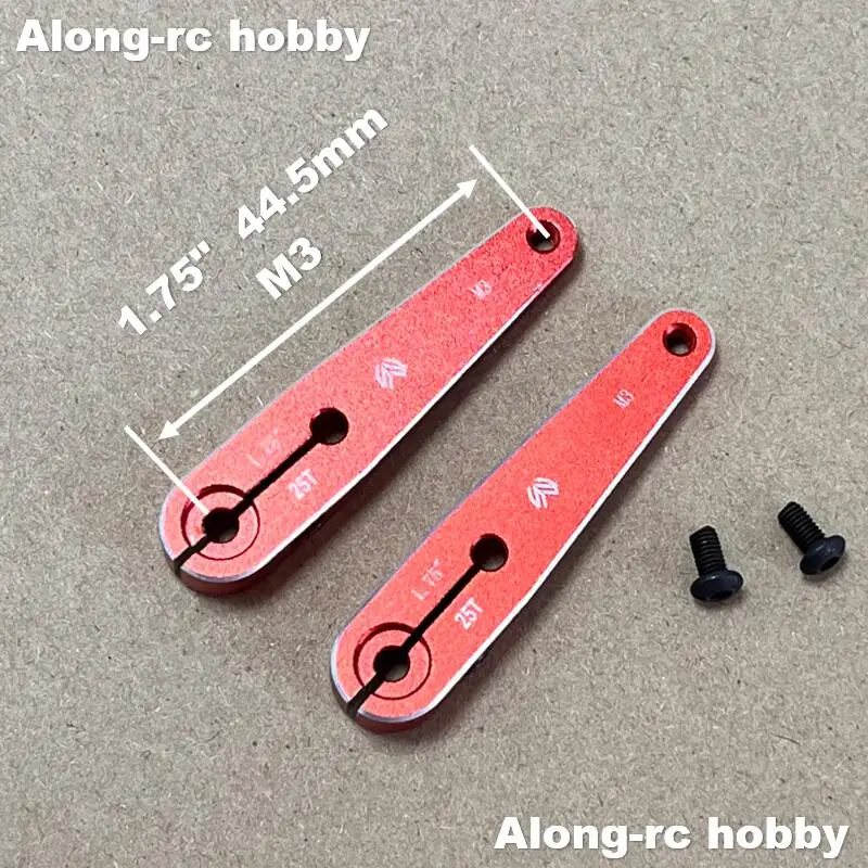 Skywing SW030HV SW988 SW989 Servoteile Mini 25T 1,0 Zoll M2 1,25" 1,5" 1,75" Metallarm für RC-Modellflugzeug 3D-Flugzeug – Detail 26