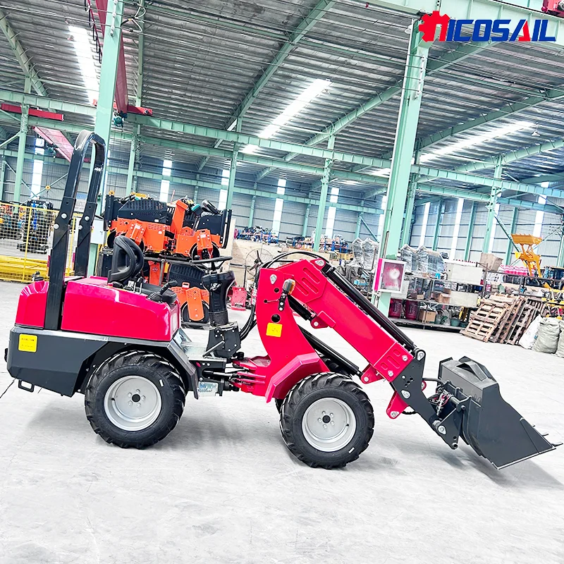 

Nicosail Multifunctional double telescopic arm loader Telescopic arm loader wheel loader
