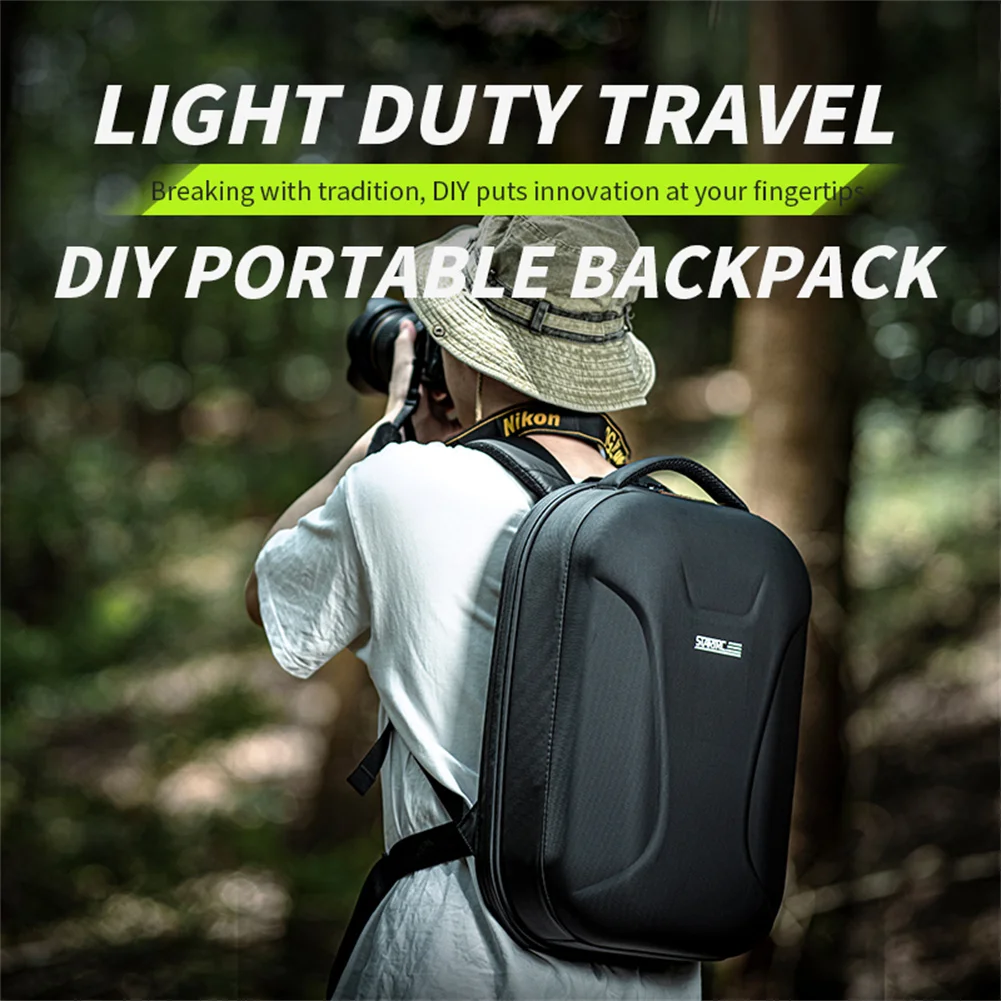 

Drone Case Backpack Waterproof Shockproof Universal Travel Hard Shell Shoulder Bag For Drone Controller Batteries Accessories